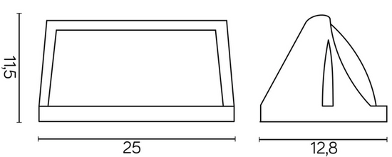 Kinkiet zewnętrzny NELLY TO2008 AL SU-MA