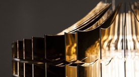 Lampa wisząca Aria Gold Small Slamp 