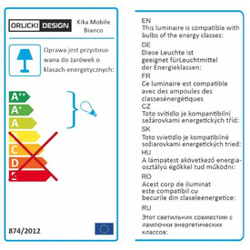 Spot kierunkowy Kika Mobile Bianco OPEN DESIGN HIGHLIGHTS