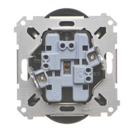 Gniazdo wtyczkowe podwójne bez uziemienia Simon 55 TG2MCZ.01/149