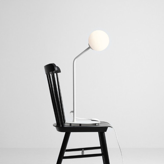 Lampa stołowa Pure 1064B biała