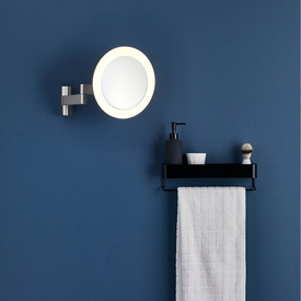 PODŚWIETLANE POWIĘKSZAJĄCE LUSTERKO LED  NA RUCHOMYM WYSIĘGNIKU NIIMI ASTRO