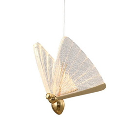 Lampa wisząca Bee Lamp 5 led złota 45 cm