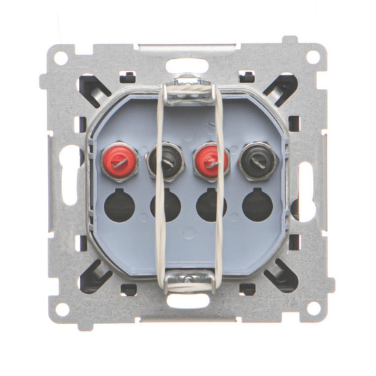 Gniazdo głośnikowe 2-krotne Simon 55 