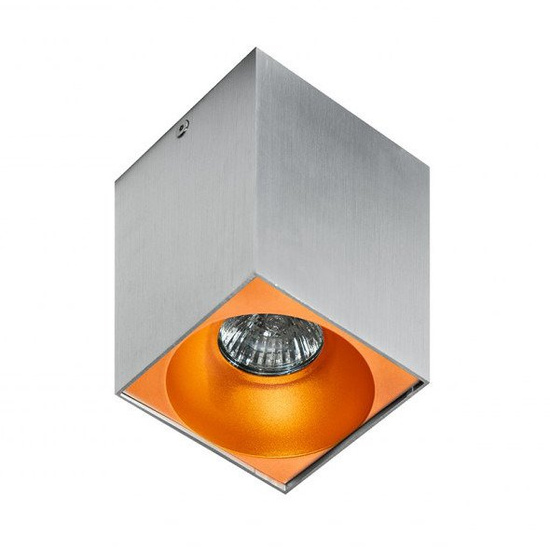 Lampa Hugo aluminium złoty Azzardo