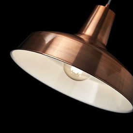 LAMPA WISZĄCA MOBY SP1 MIEDZIANA 093697 IDEAL LUX