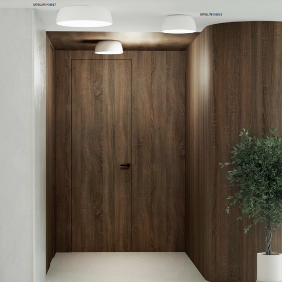 Plafon SATELLITE S umbra grey 8015 Nowodvorski
