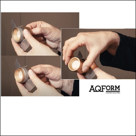 PUTT midi LED trimless M927 18° wpuszczany AQform