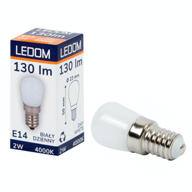 Żarówka LEDOM E14 2W 4000K 130lm 220-240V