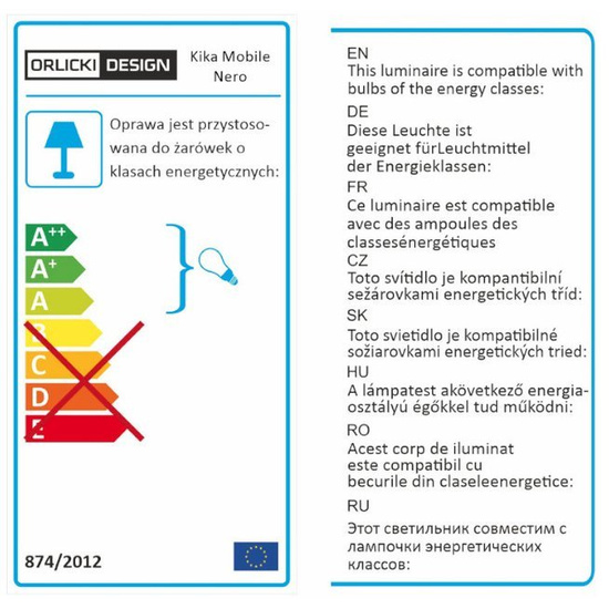 Spot kierunkowy Kika Mobile Nero OPEN DESIGN HIGHLIGHTS