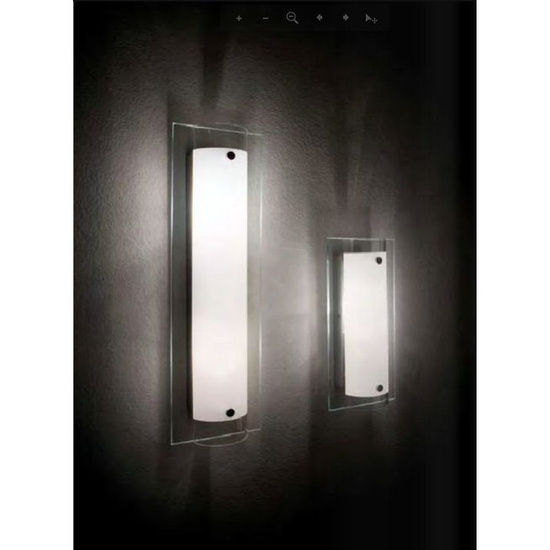 KINKIET PLAFON TUDOR AP1 TRANSPARENTE 051840 IDEAL LUX