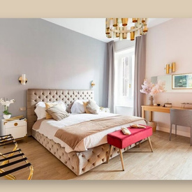 Lampa wisząca La Lollo L gold Slamp 