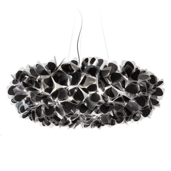 Wileka lampa wisząca Clizia Mama Non Mama Black Slamp