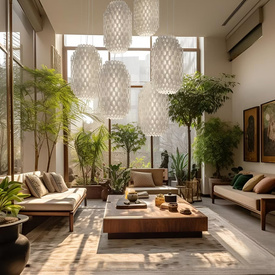 Lampa wisząca Chantal biała S Slamp