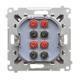 Gniazdo głośnikowe 4-krotne Simon 55 