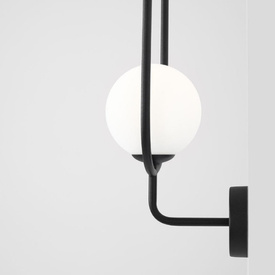 Kinkiet Riva 1086C1 czarny