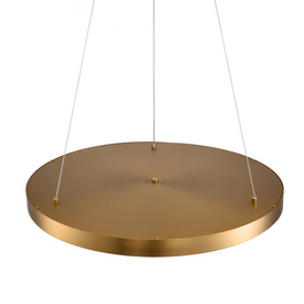 Lampa wisząca ALCHEMY LED złoty alabaster 60 cm Step into design