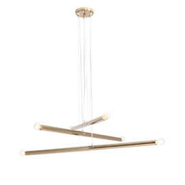 Lampa wisząca Tubo 6 1072K30 złota