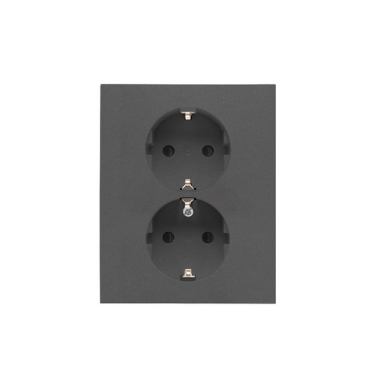 Gniazdo podwójne typu Schuko Simon 55