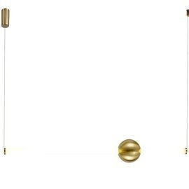 Lampa wisząca O-LINE LED  mosiądz