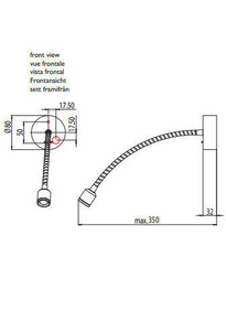 KINKIET FOSSO SURFACE 0756