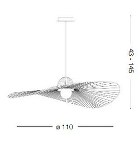 Lampa wisząca Madame Sp1 IDEAL LUX