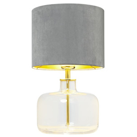 Lampa stołowa LORA szara Kaspa