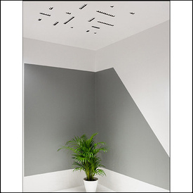 RAFTER points 41 LED trim wpuszczany M927 37° odbłyśnik biały AQFORM