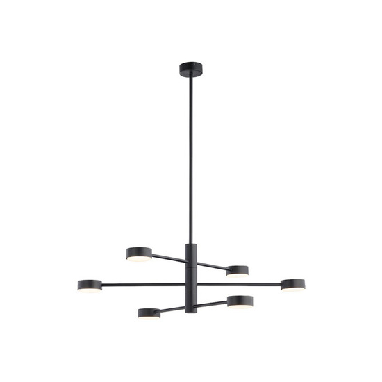 Lampa wisząca ORBIT VI czarna 7946 Nowodvorski