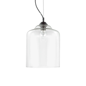 LAMPA WISZĄCA BISTRO SP1 SQUARE TRANSPARENTNA 112305 IDEAL LUX