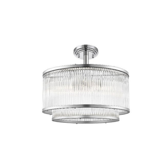 Plafon Sergio srebrny ZUMA LINE C0528-05H-F4AC