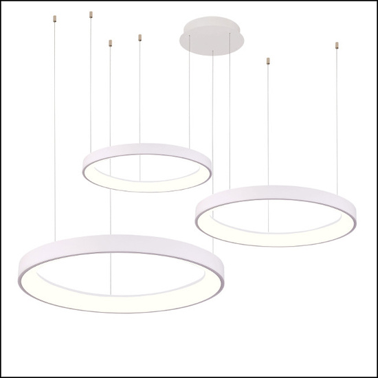 Lampa wisząca Agnes 38 + 58 +78 DIMM CCT SWITCH Azzardo AZ5025