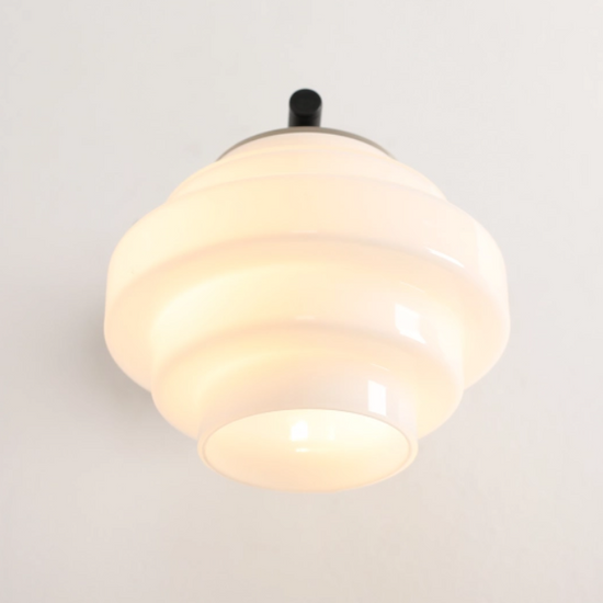 Kinkiet ze szklanym kloszem FILO WALL MILKY (⌀14) Aldex