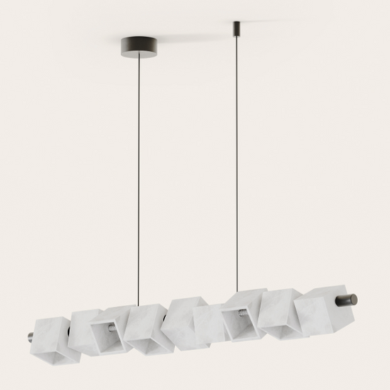 Lampa wisząca CUBIC L C1344/L/ORO Aromas 