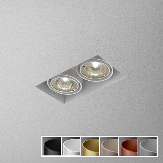 Oprawa wpuszczana bezramkowa SQUARES 50x2 trimless 230V AQFORM