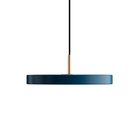 Lampa wisząca Asteria mini niebieski petrol UMAGE