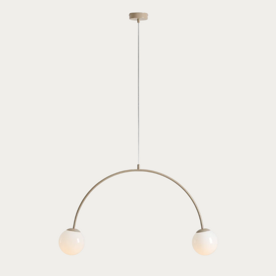 Lampa wisząca UNA 2 BEIGE Aldex