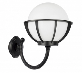 Kinkiet zewnętrzny KULE Z KOSZYKIEM K 3012/1/KPO 250 SU-MA