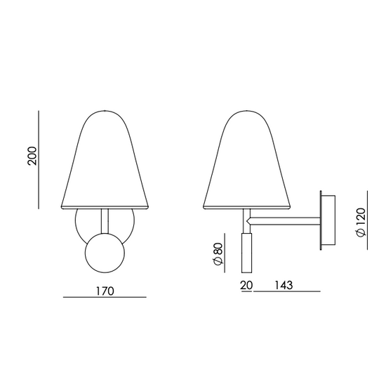 Kinkiet STOR A1332 Aromas