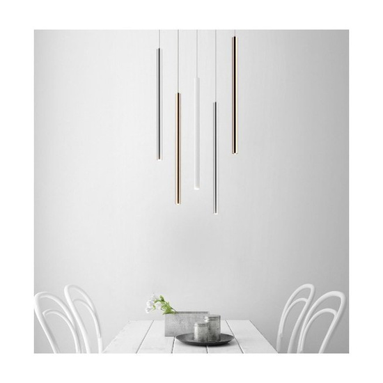 Lampa wisząca Loya czarna ZUMA LINE P0461-01A-L8L8