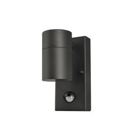 Kinkiet zewnętrzny Ulf 1 Wall Sensor Black Azzardo