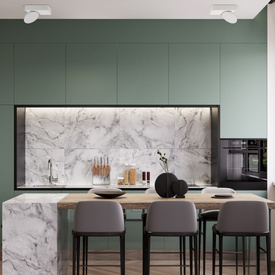 Reflektory Castelio 1 biały Italux