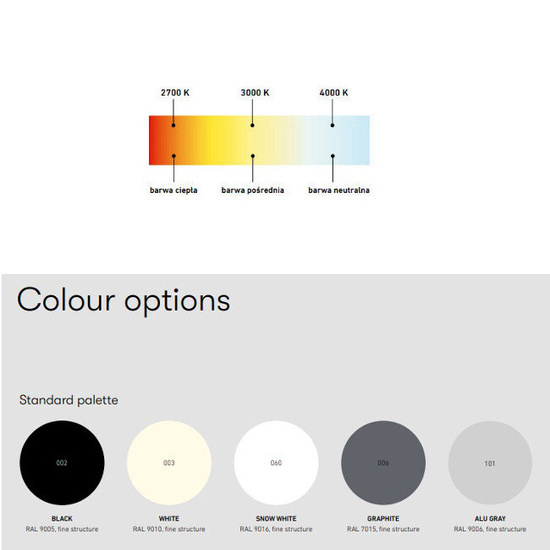 Oprawa wisząca Otel B Z SN TRIAC Chors