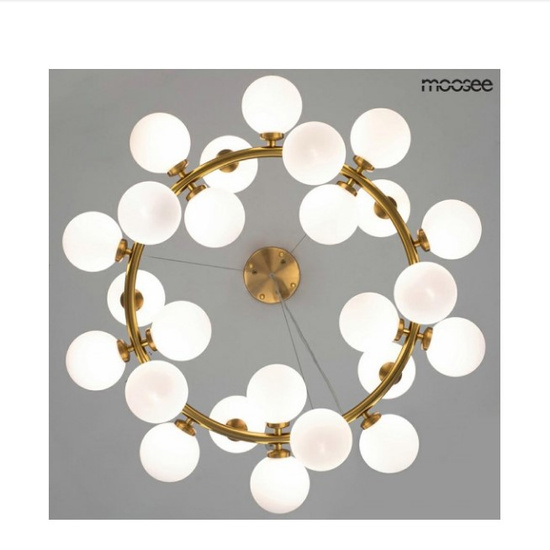 Lampa wisząca COSMO 72 złota Moosee