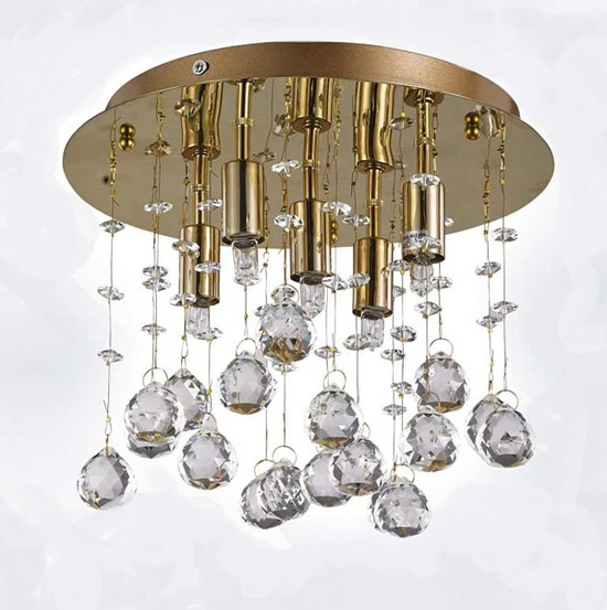 Lampa wisząca MOONLIGHT PL5 ORO 094663 IDEAL LUX