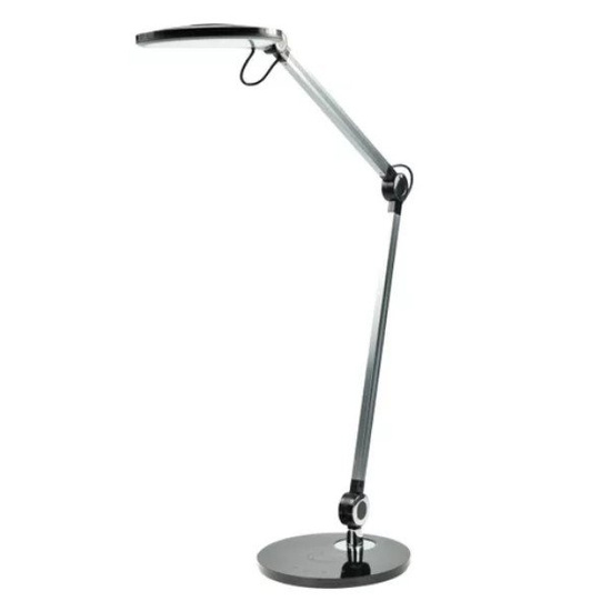 Lampka biurkowa LED MAX z ładowarką indukcyjną wireless czarna BL025E