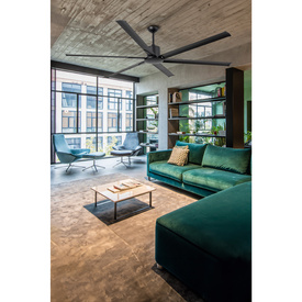 Wentylator Andros ciemny brąz Faro 33462