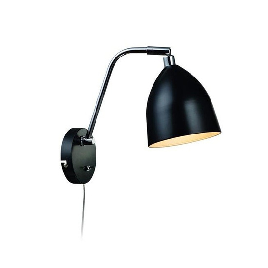 Kinkiet Fredrikshamn 1L czarna 105027 Markslojd