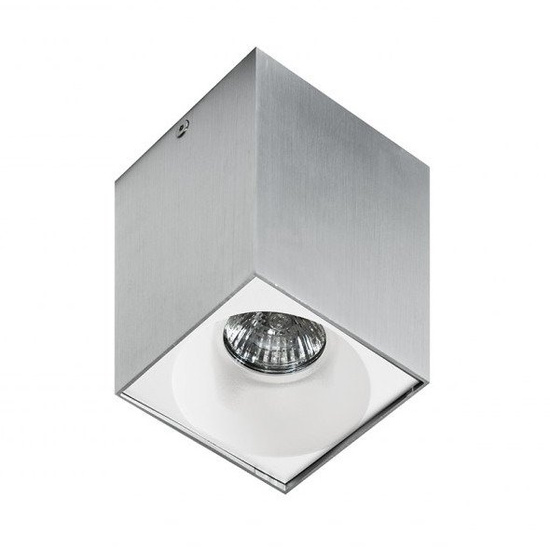 Lampa Hugo aluminium biały Azzardo