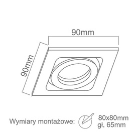 Oprawa do wbudowania Robo I OPEN DESIGN HIGHLIGHTS